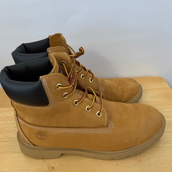 Timberland Premium 6-inch Waterproof Boots in Wheat Nubuck Size 7M - Picture 5 of 16